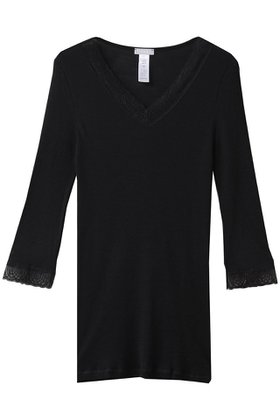 【ハンロ/HANRO】 WOOLEN LACE七分袖人気、トレンドファッション・服の通販 founy(ファニー) ファッション Fashion レディースファッション Fashion for Women 下着・ランジェリー Lingerie & Intimates その他ランジェリー・インナーアイテム Other Lingerie / Intimates インナー Innerwear シルク Silk, 100% Silk ジャカード/ジャガード Jacquard, Woven Pattern ランジェリー Lingerie, Intimate Wear レース Lace, Lace Fabric 新作・新入荷 New Arrivals / New In A/W・秋冬 Autumn/Winter |ID:prp329100004750222