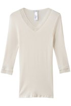 【ハンロ/HANRO】のWOOLEN LACE七分袖 アイボリー|ID: prp329100004750222 ipo3291000000036068542