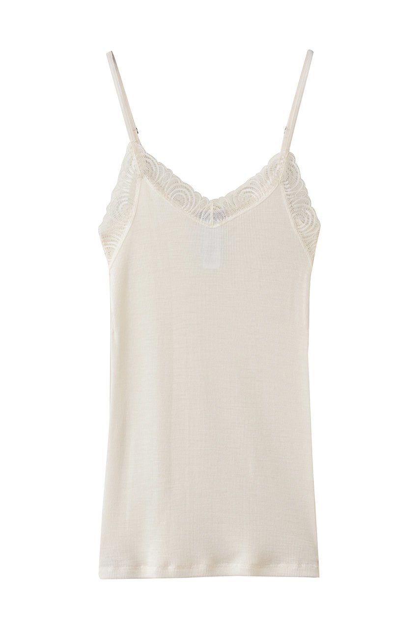 【ハンロ/HANRO】のWOOLEN LACEキャミソール インテリア・キッズ・メンズ・レディースファッション・服の通販 founy(ファニー) ファッション Fashion レディースファッション Fashion for Women 下着・ランジェリー Lingerie & Intimates その他ランジェリー・インナーアイテム Other Lingerie / Intimates インナー Innerwear エレガント 上品 Elegant キャミソール Camisole, Spaghetti Strap Top シルク Silk, 100% Silk ジャカード/ジャガード Jacquard, Woven Pattern ランジェリー Lingerie, Intimate Wear レース Lace, Lace Fabric 定番 Standard, Basic Item A/W・秋冬 Autumn/Winter アイボリー|ID: prp329100004750223 ipo3291000000034685189