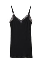 【ハンロ/HANRO】のWOOLEN LACEキャミソール ブラック|ID: prp329100004750223 ipo3291000000035667807