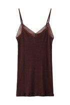 【ハンロ/HANRO】のWOOLEN LACEキャミソール ブラウン|ID: prp329100004750223 ipo3291000000035667808