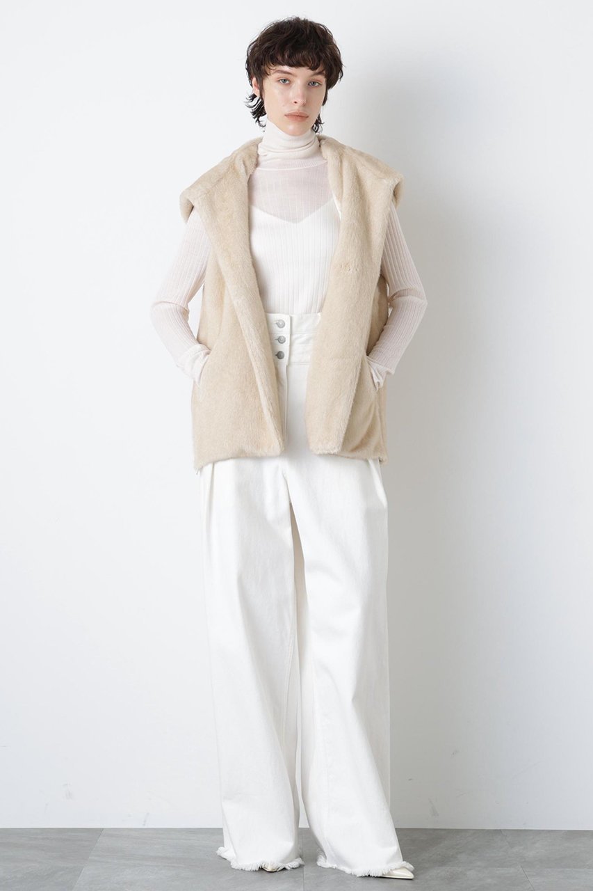 【ヒューエルミュージアム/hueLe Museum】の【STUMBLY】Mink Like Fur Hoody 人気、トレンドファッション・服の通販 founy(ファニー)  ファッション Fashion レディースファッション Fashion for Women アウター Coat / Outerwear Collection レディースジャケット・軽アウター Jackets ジャケット Jacket, Outerwear スウェット / スエット Sweatshirt, Sweatwear フェイクファー Faux Fur, Imitation Fur ポケット Pocket, Pocket Detail other-2|ID: prp329100004750228 ipo3291000000034347508