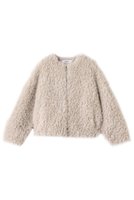 【リナージオ/LIGNAGGIO】のラム風フェイク ノーカラージャケット 人気、トレンドファッション・服の通販 founy(ファニー) ファッション Fashion レディースファッション Fashion for Women アウター Coat / Outerwear Collection レディースジャケット・軽アウター Jackets ノーカラージャケット / シンプル上品コーデ Collarless Jackets おすすめ Recommended / Our Picks ショート Short, Short Length ジャケット Jacket, Outerwear デニム Denim, Jeans Material パーティ Party, Party Style フェイク Faux, Fake ミックス Mix, Mixed Style 新作・新入荷 New Arrivals / New In |ID:prp329100004751162