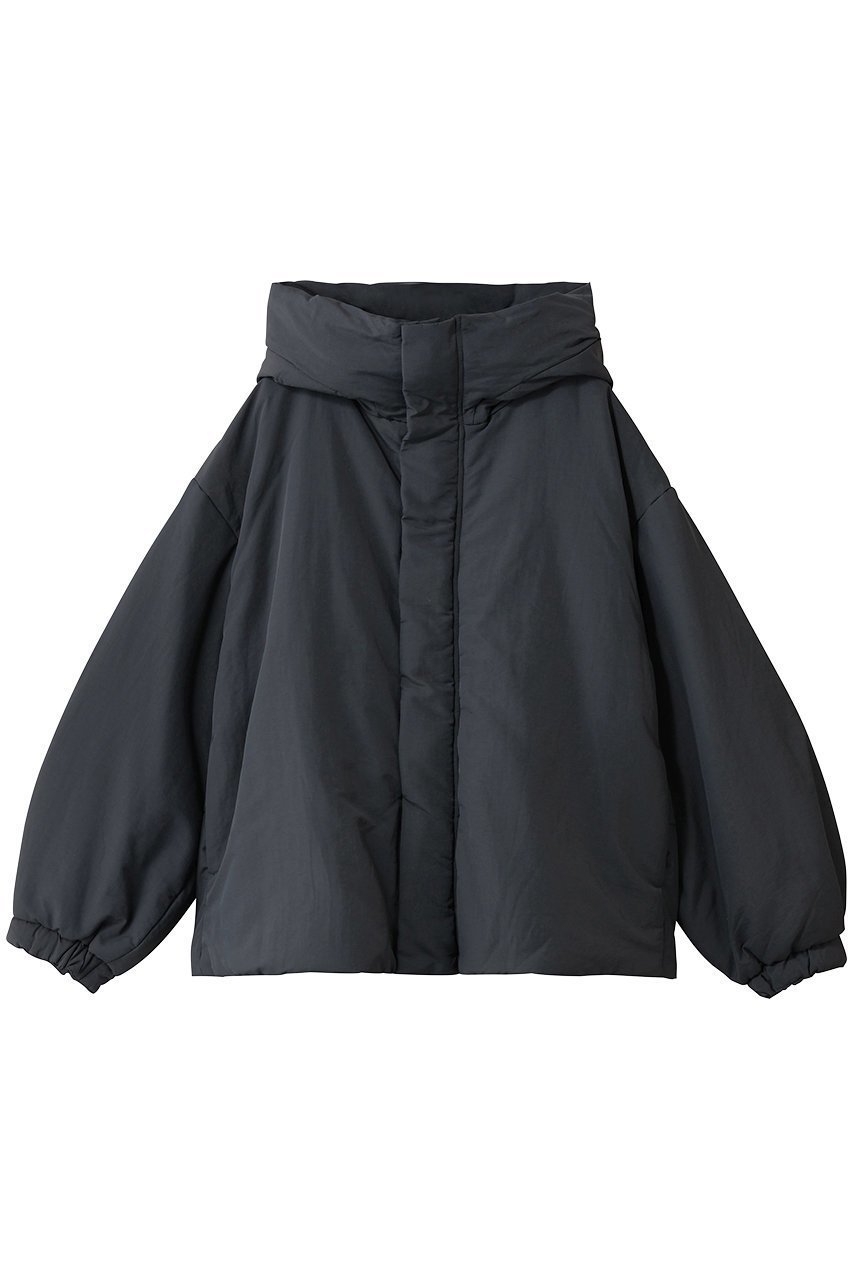 【ミディウミソリッド/MIDIUMISOLID】のフード付きパディングブルゾン インテリア・キッズ・メンズ・レディースファッション・服の通販 founy(ファニー) 　ファッション　Fashion　レディースファッション　Fashion for Women　アウター　Coat / Outerwear Collection　レディースジャケット・軽アウター　Jackets　ブルゾンジャケット・スポーティアウター　Blouson Jackets　ショート　Short, Short Length　ジャケット　Jacket, Outerwear　ブルゾン　Blouson, Bomber Jacket　モダン　Modern, Contemporary　再入荷　Restock / Back in Stock　c.gray|ID: prp329100004751187 ipo3291000000035894240