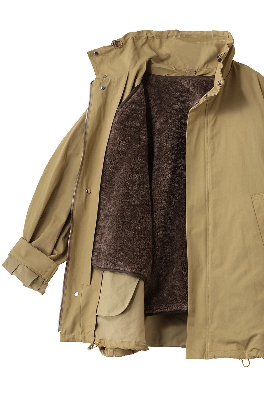 【ミディウミソリッド/MIDIUMISOLID】のライナー付きコート 人気、トレンドファッション・服の通販 founy(ファニー) ファッション Fashion レディースファッション Fashion for Women アウター Coat / Outerwear Collection コート・ロングコート・ピーコート Long Coats, Peacoats & More ショート Short, Short Length シンプル Simple, Minimal ライナー Liner, Inner Layer 再入荷 Restock / Back in Stock other-6|ID: prp329100004751188 ipo3291000000035295693