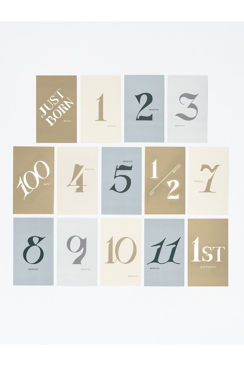 【マールマール/MARLMARL / GOODS】の【BABY】monthly card hope カードセット インテリア・キッズ・メンズ・レディースファッション・服の通販 founy(ファニー) 　イエロー　Yellow　イラスト　Illustration　コンパクト　Compact, Small Size　ハーフ　Half, Half-Length　ロング　Long, Long-Length　おすすめ　Recommended / Our Picks　ギフト プレゼント　Gift / Present　-|ID: prp329100004751189 ipo3291000000036192050