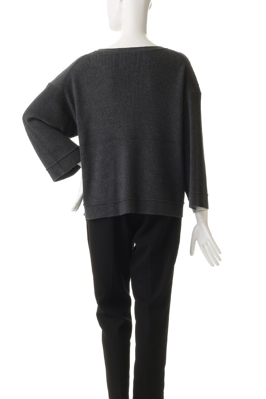 【ミディウミソリッド/MIDIUMISOLID】のrib pintucked PO プルオーバー 人気、トレンドファッション・服の通販 founy(ファニー)  ファッション Fashion レディースファッション Fashion for Women トップス・カットソー Cut & Sew Tops ニット Knit Tops & Sweaters カジュアルプルオーバー・ニットトップス Pullovers & Knit Tops / Casual Pullovers 新作・新入荷 New Arrivals / New In other-4|ID: prp329100004751193 ipo3291000000034354639