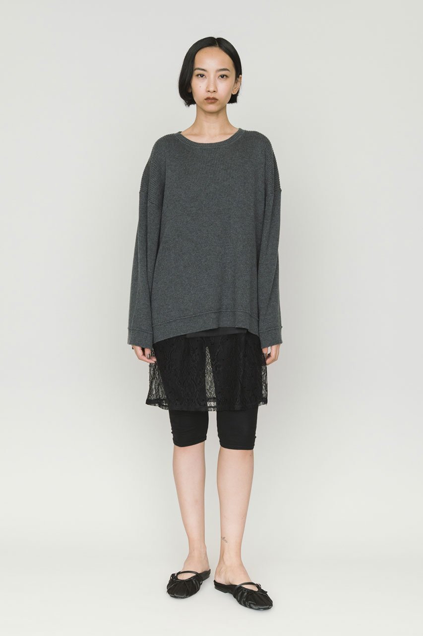 【ミディウミソリッド/MIDIUMISOLID】のリブピンタックプルオーバー 人気、トレンドファッション・服の通販 founy(ファニー) ファッション Fashion レディースファッション Fashion for Women トップス・カットソー Cut & Sew Tops ニット Knit Tops & Sweaters カジュアルプルオーバー・ニットトップス Pullovers & Knit Tops / Casual Pullovers other-6|ID: prp329100004751193 ipo3291000000035295704