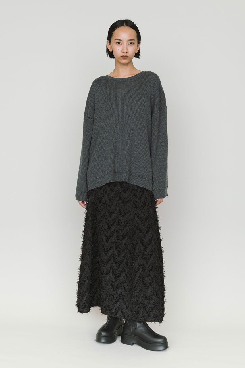 【ミディウミソリッド/MIDIUMISOLID】のリブピンタックプルオーバー 人気、トレンドファッション・服の通販 founy(ファニー) ファッション Fashion レディースファッション Fashion for Women トップス・カットソー Cut & Sew Tops ニット Knit Tops & Sweaters カジュアルプルオーバー・ニットトップス Pullovers & Knit Tops / Casual Pullovers other-7|ID: prp329100004751193 ipo3291000000035295706