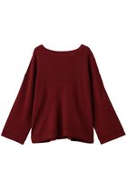 【ミディウミソリッド/MIDIUMISOLID】のリブピンタックプルオーバー red|ID: prp329100004751193 ipo3291000000035803503