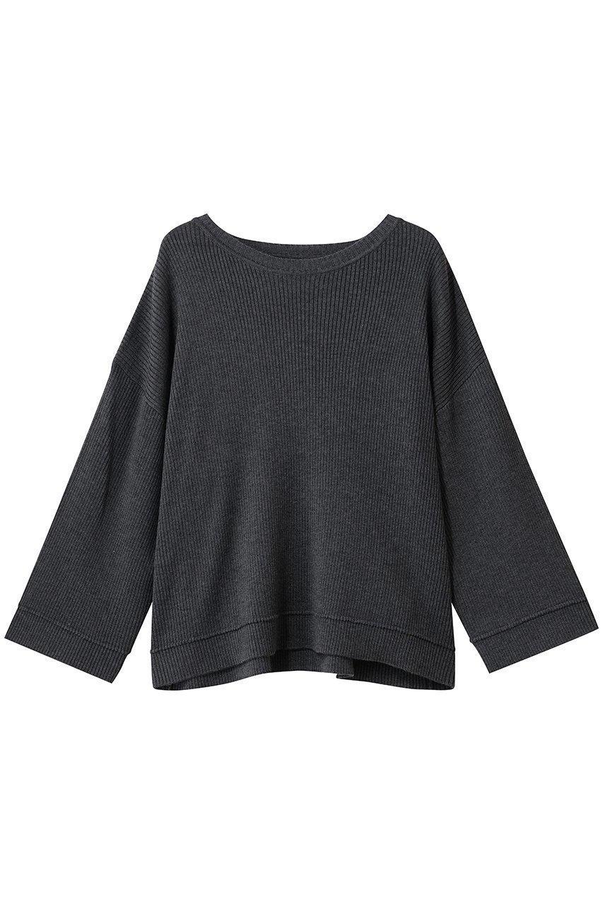 【ミディウミソリッド/MIDIUMISOLID】のリブピンタックプルオーバー インテリア・キッズ・メンズ・レディースファッション・服の通販 founy(ファニー) ファッション Fashion レディースファッション Fashion for Women トップス・カットソー Cut & Sew Tops ニット Knit Tops & Sweaters カジュアルプルオーバー・ニットトップス Pullovers & Knit Tops / Casual Pullovers c.gray|ID: prp329100004751193 ipo3291000000035803506