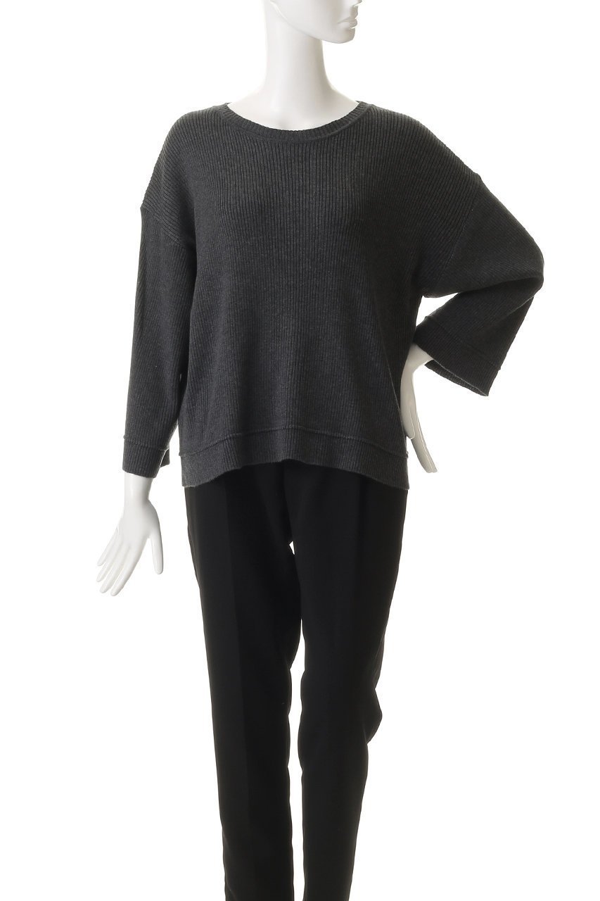 【ミディウミソリッド/MIDIUMISOLID】のリブピンタックプルオーバー 人気、トレンドファッション・服の通販 founy(ファニー) ファッション Fashion レディースファッション Fashion for Women トップス・カットソー Cut & Sew Tops ニット Knit Tops & Sweaters カジュアルプルオーバー・ニットトップス Pullovers & Knit Tops / Casual Pullovers other-2|ID: prp329100004751193 ipo3291000000036019605