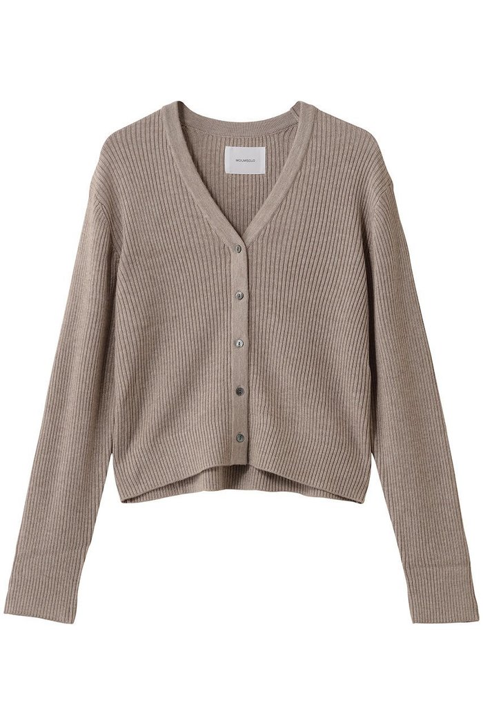 【ミディウミソリッド/MIDIUMISOLID】のVネックリブカーディガン インテリア・キッズ・メンズ・レディースファッション・服の通販 founy(ファニー) https://founy.com/ ファッション Fashion レディースファッション Fashion for Women トップス・カットソー Cut & Sew Tops ニット Knit Tops & Sweaters カーディガン・羽織り Layered Style Cardigans Vネックトップス V-Neck Tops / V-Cut Neckline Shirts おすすめ Recommended / Our Picks カーディガン Cardigan, Knitwear トレンド Trend, Trending Now |ID: prp329100004751194 ipo3291000000035350717