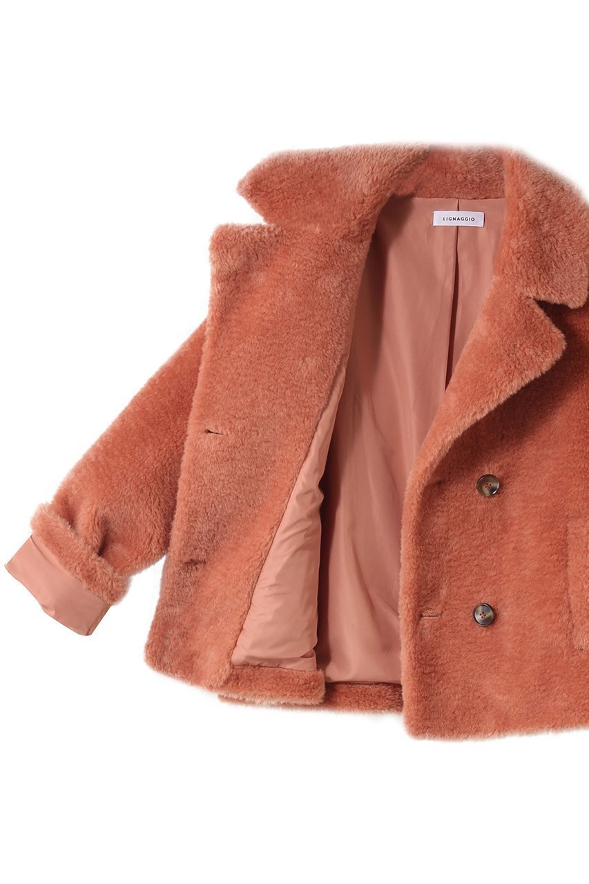 【リナージオ/LIGNAGGIO】のレッキス風長毛フェイクテーラードジャケット 人気、トレンドファッション・服の通販 founy(ファニー) ファッション Fashion レディースファッション Fashion for Women アウター Coat / Outerwear Collection レディースジャケット・軽アウター Jackets テーラードジャケット / 通勤・きれいめスタイル Tailored Jackets & Blazers ショート Short, Short Length ジャケット Jacket, Outerwear トレンド Trend, Trending Now フェイク Faux, Fake マキシ Maxi, Full Length ラグジュアリー Luxury, Elegant ワイド Wide, Wide Fit other-6|ID: prp329100004751195 ipo3291000000035295712