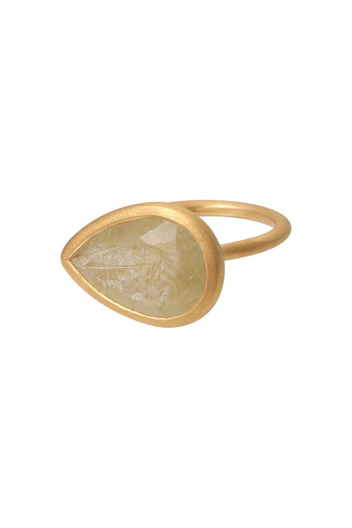 【クイコー/Kui Co】のルチルクォーツ リング インテリア・キッズ・メンズ・レディースファッション・服の通販 founy(ファニー) https://founy.com/ ファッション Fashion レディースファッション Fashion for Women ジュエリー Jewelry コーティング Coating, Coated Finish フォーマル Formal, Dressy |ID: prp329100004751927 ipo3291000000036107844