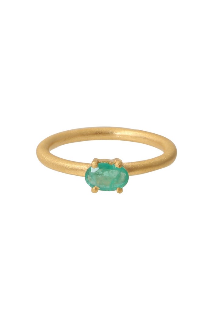 【クイコー/Kui Co】のエメラルド リング インテリア・キッズ・メンズ・レディースファッション・服の通販 founy(ファニー) https://founy.com/ ファッション Fashion レディースファッション Fashion for Women ジュエリー Jewelry コーティング Coating, Coated Finish バランス Balance, Style Balance |ID: prp329100004751932 ipo3291000000035871681
