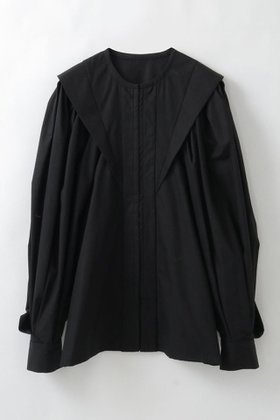 【ハー/HER.】 【10/30 12:00販売開始】コットンタックバルーンスリーブブラウス人気、トレンドファッション・服の通販 founy(ファニー) ファッション Fashion レディースファッション Fashion for Women トップス・カットソー Cut & Sew Tops シャツ・ブラウス・オフィスカジュアル Elegant Blouses & Button-Ups イレギュラー Irregular Design スリーブ Sleeve, Long Sleeve / Short Sleeve バルーン Balloon, Balloon Silhouette フロント Front, Front Design ロング Long, Long-Length 新作・新入荷 New Arrivals / New In |ID:prp329100004751933