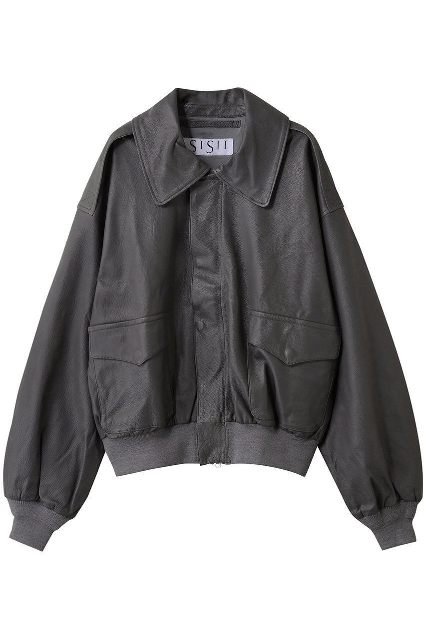 【シシ/sisii】のA-2 ジャケット インテリア・キッズ・メンズ・レディースファッション・服の通販 founy(ファニー)  ファッション Fashion レディースファッション Fashion for Women アウター Coat / Outerwear Collection レディースジャケット・軽アウター Jackets ジャケット Jacket, Outerwear バランス Balance, Style Balance ミリタリー Military, Army Style 新作・新入荷 New Arrivals / New In チャコールグレー|ID: prp329100004751955 ipo3291000000034364336