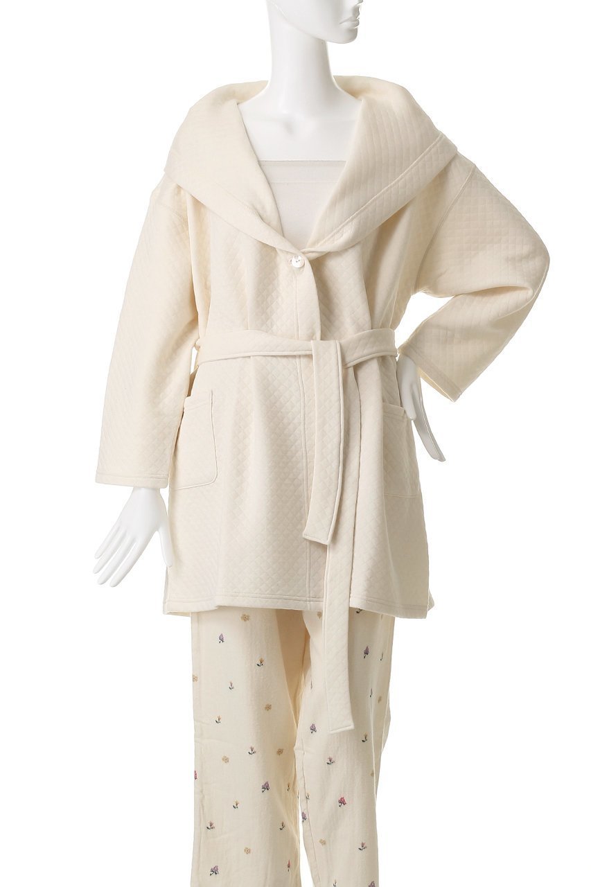 【ナナデェコール/nanadecor / GOODS】のキルティングフーデットガウンコート 人気、トレンドファッション・服の通販 founy(ファニー) キルティング Quilted, Quilting パジャマ Pajamas, Sleepwear リラックス Relax, Relaxed Fit other-2|ID: prp329100004751956 ipo3291000000034364345