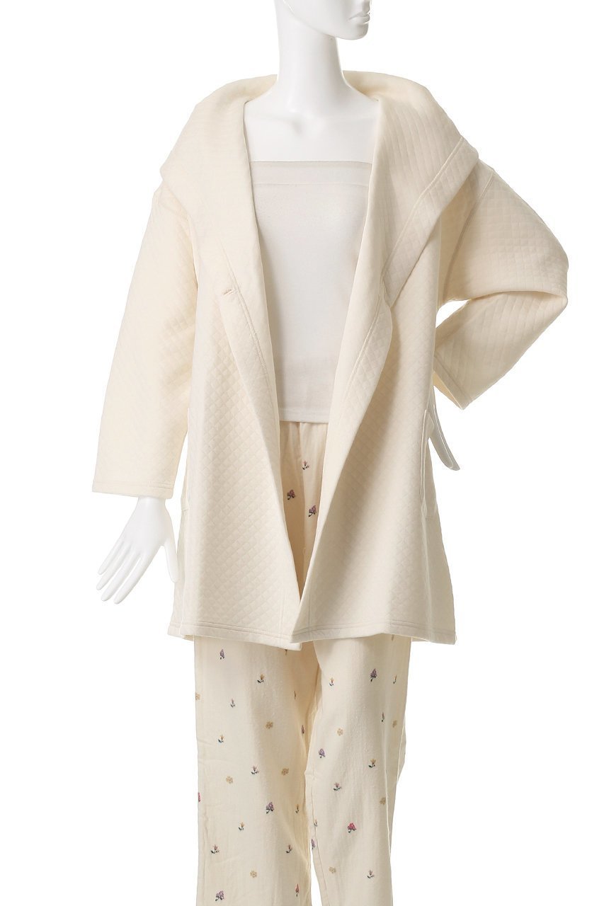 【ナナデェコール/nanadecor / GOODS】のキルティングフーデットガウンコート 人気、トレンドファッション・服の通販 founy(ファニー) キルティング Quilted, Quilting パジャマ Pajamas, Sleepwear リラックス Relax, Relaxed Fit other-7|ID: prp329100004751956 ipo3291000000034364350