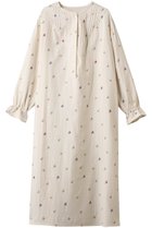 【ナナデェコール/nanadecor / GOODS】のイングリッシュガーデンネルワンピース 人気、トレンドファッション・服の通販 founy(ファニー) ガーデン Garden, Gardening パジャマ Pajamas, Sleepwear フェミニン Feminine, Girly フリル Frill, Ruffle フロント Front, Front Design リラックス Relax, Relaxed Fit エレガント 上品 Elegant thumbnail ナチュラル|ID: prp329100004751957 ipo3291000000034364353