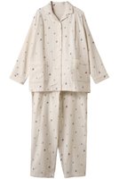 【ナナデコール/nanadecor】のイングリッシュガーデンネル襟付きパジャマ 人気、トレンドファッション・服の通販 founy(ファニー) ファッション Fashion レディースファッション Fashion for Women トップス・カットソー Cut & Sew Tops カーディガン Cardigan, Knitwear ガーデン Garden, Gardening パジャマ Pajamas, Sleepwear ポケット Pocket, Pocket Detail リラックス Relax, Relaxed Fit |ID:prp329100004751958