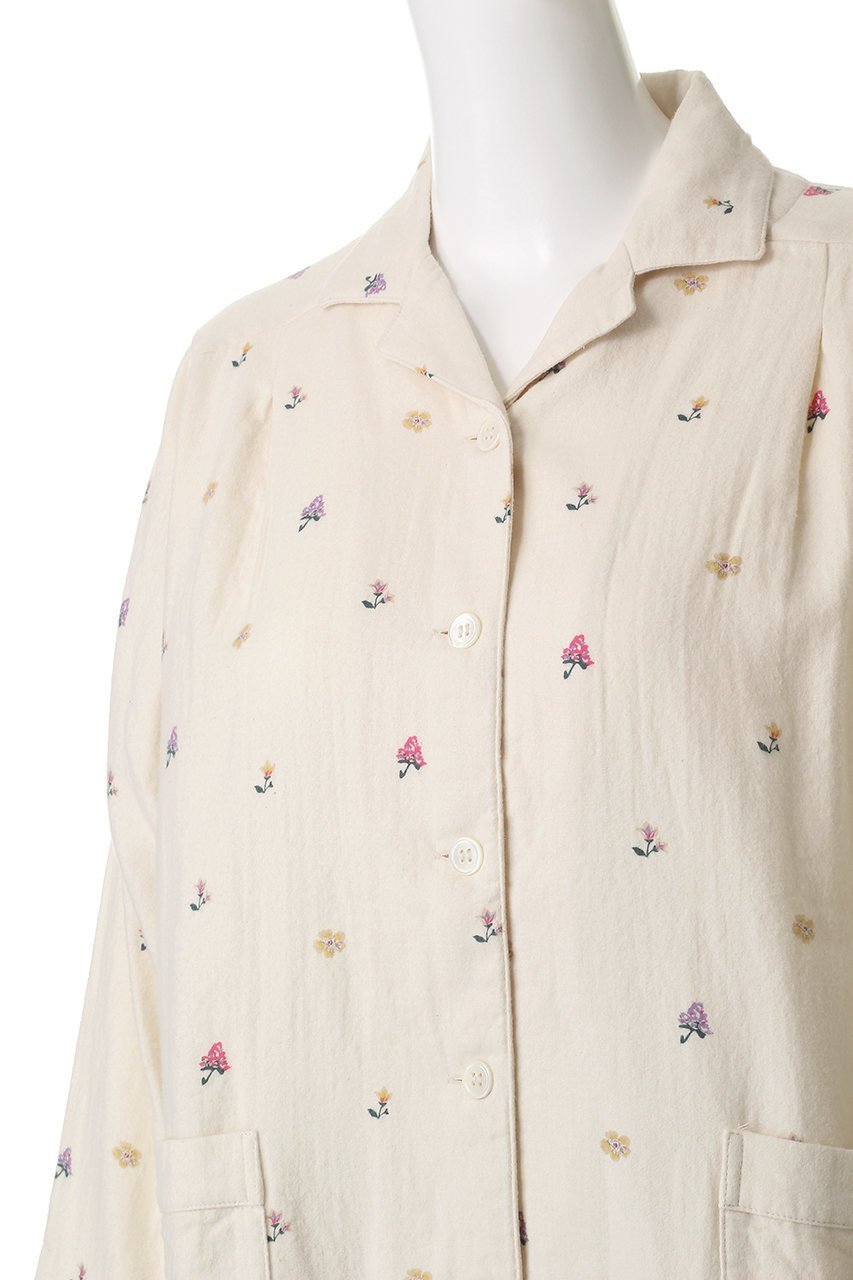 【ナナデコール/nanadecor】のイングリッシュガーデンネル襟付きパジャマ 人気、トレンドファッション・服の通販 founy(ファニー) ファッション Fashion レディースファッション Fashion for Women トップス・カットソー Cut & Sew Tops カーディガン Cardigan, Knitwear ガーデン Garden, Gardening パジャマ Pajamas, Sleepwear ポケット Pocket, Pocket Detail リラックス Relax, Relaxed Fit other-5|ID: prp329100004751958 ipo3291000000034364366