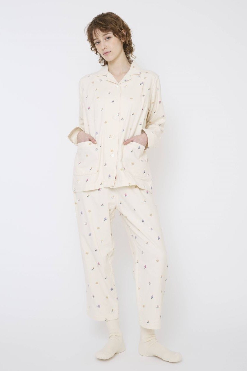 【ナナデコール/nanadecor】のイングリッシュガーデンネル襟付きパジャマ 人気、トレンドファッション・服の通販 founy(ファニー) ファッション Fashion レディースファッション Fashion for Women トップス・カットソー Cut & Sew Tops カーディガン Cardigan, Knitwear ガーデン Garden, Gardening パジャマ Pajamas, Sleepwear ポケット Pocket, Pocket Detail リラックス Relax, Relaxed Fit other-8|ID: prp329100004751958 ipo3291000000034364369