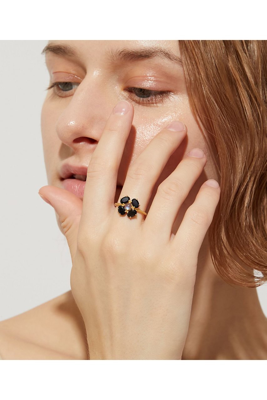 【アルティーダ ウード/ARTIDA OUD】の【ELLE SHOP限定 】eden オニキス ラブラドライト ポピー リング 人気、トレンドファッション・服の通販 founy(ファニー) 　ファッション　Fashion　レディースファッション　Fashion for Women　インド　Indian Textile　クール　Cool, Chic　モチーフ　Motif, Design Theme　人気　Popular, Best Seller　別注　Limited Edition, Custom Order　other-8|ID: prp329100004752805 ipo3291000000035385782