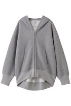 【アメリカーナ/Americana】の【ELLE SHOP限定】ゴールドジップ フード パーカー 杢グレー|ID:prp329100004752809