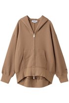 【アメリカーナ/Americana】の【ELLE SHOP限定】ゴールドジップ フード パーカー モカ|ID: prp329100004752809 ipo3291000000035716997