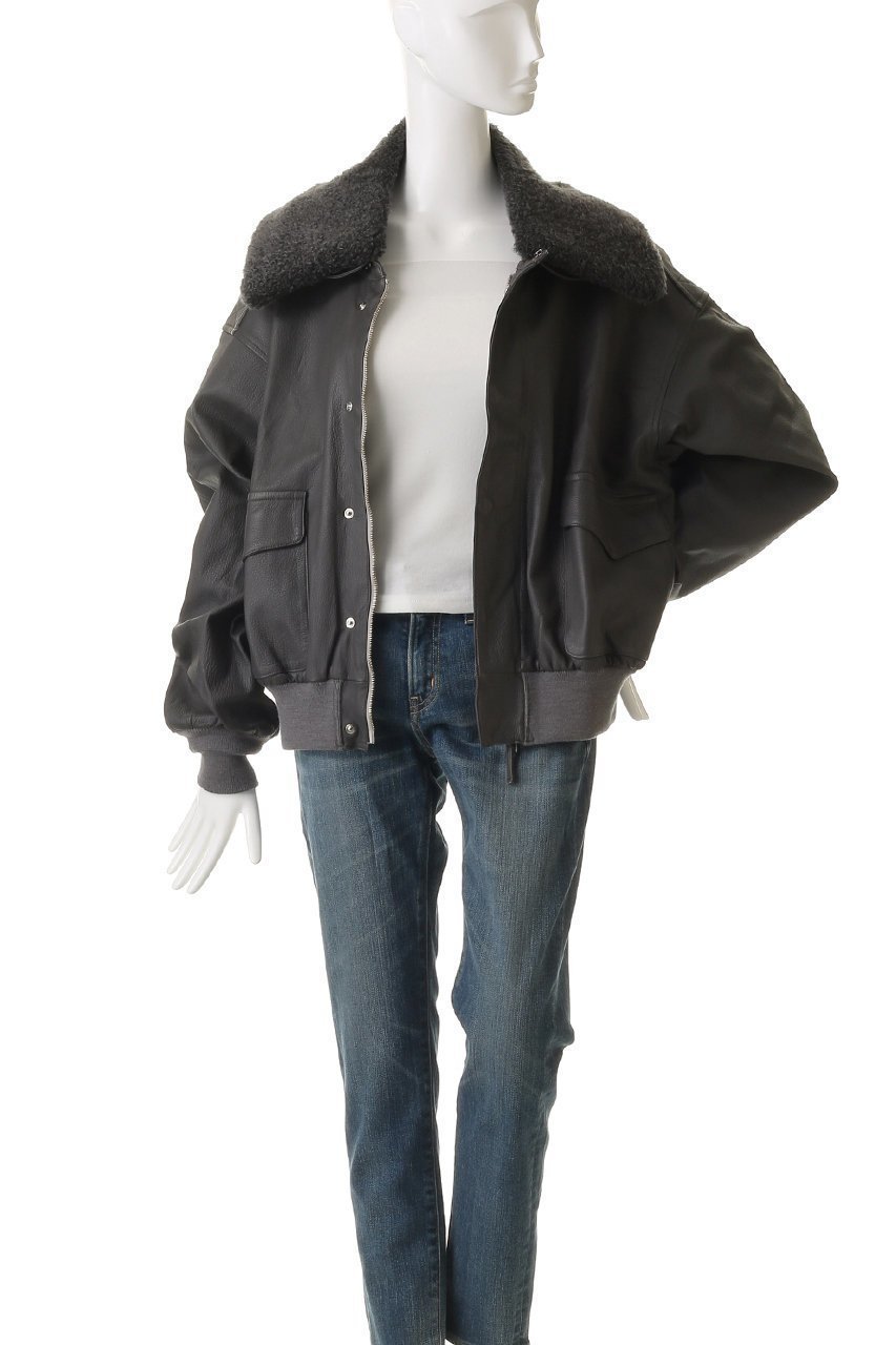 【シシ/sisii】のA-2 ジャケット 2WAYムートンファー襟付き(取り外し可能) 人気、トレンドファッション・服の通販 founy(ファニー) 　ファッション　Fashion　レディースファッション　Fashion for Women　アウター　Coat / Outerwear Collection　レディースジャケット・軽アウター　Jackets　ブルゾンジャケット・スポーティアウター　Blouson Jackets　ジャケット　Jacket, Outerwear　スタイリッシュ　Stylish, Fashionable　フェミニン　Feminine, Girly　ブルゾン　Blouson, Bomber Jacket　マニッシュ　Mannish, Boyish　新作・新入荷　New Arrivals / New In　A/W・秋冬　Autumn/Winter　other-8|ID: prp329100004752814 ipo3291000000034375815