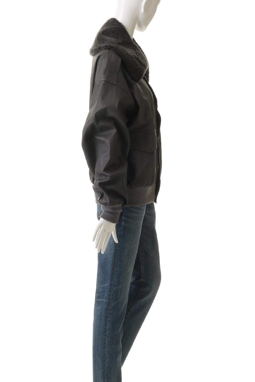 【シシ/sisii】のA-2 ジャケット 2WAYムートンファー襟付き(取り外し可能) 人気、トレンドファッション・服の通販 founy(ファニー) 　ファッション　Fashion　レディースファッション　Fashion for Women　アウター　Coat / Outerwear Collection　レディースジャケット・軽アウター　Jackets　ブルゾンジャケット・スポーティアウター　Blouson Jackets　ジャケット　Jacket, Outerwear　スタイリッシュ　Stylish, Fashionable　フェミニン　Feminine, Girly　ブルゾン　Blouson, Bomber Jacket　マニッシュ　Mannish, Boyish　A/W・秋冬　Autumn/Winter　other-3|ID: prp329100004752814 ipo3291000000035385803