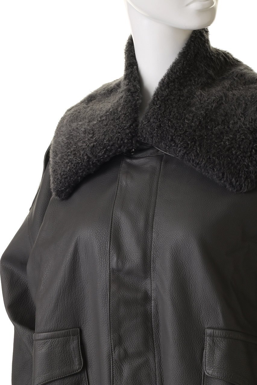 【シシ/sisii】のA-2 ジャケット 2WAYムートンファー襟付き(取り外し可能) 人気、トレンドファッション・服の通販 founy(ファニー) 　ファッション　Fashion　レディースファッション　Fashion for Women　アウター　Coat / Outerwear Collection　レディースジャケット・軽アウター　Jackets　ブルゾンジャケット・スポーティアウター　Blouson Jackets　ジャケット　Jacket, Outerwear　スタイリッシュ　Stylish, Fashionable　フェミニン　Feminine, Girly　ブルゾン　Blouson, Bomber Jacket　マニッシュ　Mannish, Boyish　A/W・秋冬　Autumn/Winter　other-5|ID: prp329100004752814 ipo3291000000035385806