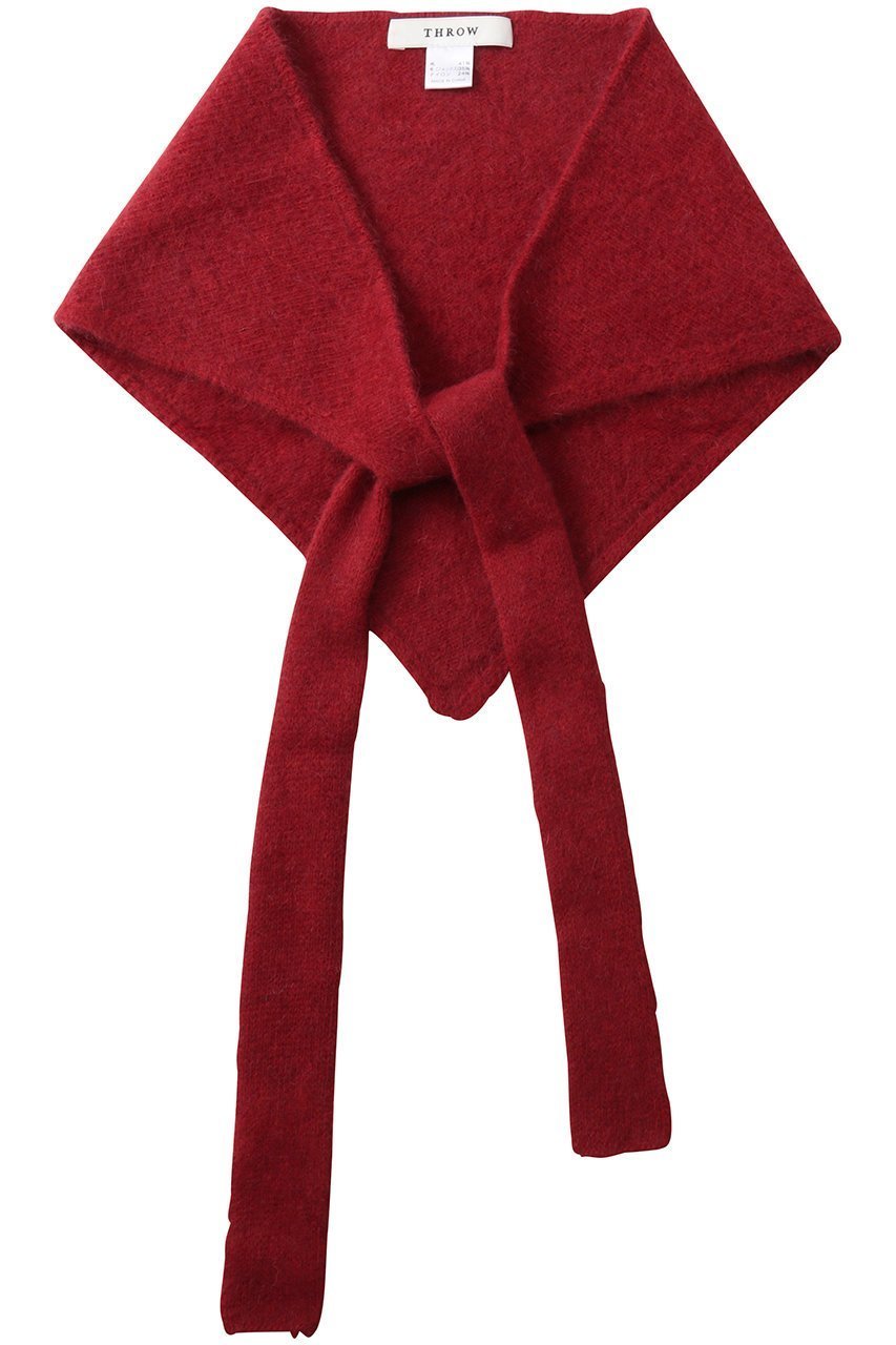 【スロウ/THROW】のNOAH トライアングルスカーフ インテリア・キッズ・メンズ・レディースファッション・服の通販 founy(ファニー)  ファッション Fashion レディースファッション Fashion for Women ストール Soft & Warm Scarves マフラー・スヌード / 冬小物の定番 Scarves & Mufflers シンプル Simple, Minimal スカーフ Scarf, Neckwear ストール Stole, Wrap トライアングル Triangle, Triangular Shape トレンド Trend, Trending Now フォックス Fox, Fox Fur マフラー Scarf, Muffler エレガント 上品 Elegant 新作・新入荷 New Arrivals / New In レッド|ID: prp329100004752815 ipo3291000000034375818