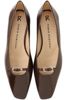 【ファビオ ルスコーニ/FABIO RUSCONI】のベルト付きパテントフラットシューズ 人気、トレンドファッション・服の通販 founy(ファニー) ファッション Fashion レディースファッション Fashion for Women ベルト&ウエストマーク Belts & Waist Accessories シューズ Shoes, Footwear スラックス Slacks, Dress Pants デニム Denim, Jeans Material フラット Flat, Flat Shoes |ID:prp329100004752818