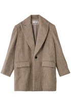 【プランク プロジェクト/PRANK PROJECT】のモヘアシャギーテーラードコート / Mohair Shaggy Tailored Coat 人気、トレンドファッション・服の通販 founy(ファニー) ファッション Fashion レディースファッション Fashion for Women アウター Coat / Outerwear Collection コート・ロングコート・ピーコート Long Coats, Peacoats & More ロング Long, Long-Length エレガント 上品 Elegant thumbnail BGE(ベージュ)|ID: prp329100004752834 ipo3291000000034375955