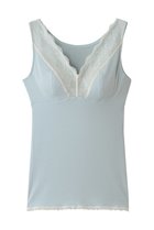 【キッドブルー/KID BLUE】の25レーシーベアフライスカップ付キャミ サックス|ID:prp329100004752840