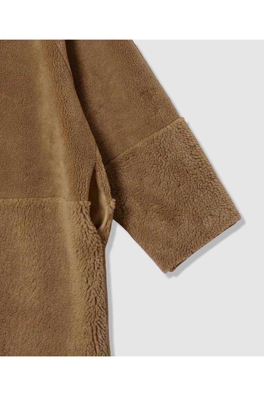 【アルアバイル/allureville】のツーブロッキングボアコート 人気、トレンドファッション・服の通販 founy(ファニー) 　ファッション　Fashion　レディースファッション　Fashion for Women　アウター　Coat / Outerwear Collection　コート・ロングコート・ピーコート　Long Coats, Peacoats & More　おすすめ　Recommended / Our Picks　ブロッキング　Color Blocking, Panel Design　リラックス　Relax, Relaxed Fit　ロング　Long, Long-Length　エレガント 上品　Elegant　新作・新入荷　New Arrivals / New In　other-3|ID: prp329100004752846 ipo3291000000034376056