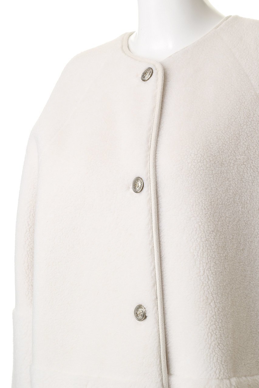 【アルアバイル/allureville】のツーブロッキングボアコート 人気、トレンドファッション・服の通販 founy(ファニー) 　ファッション　Fashion　レディースファッション　Fashion for Women　アウター　Coat / Outerwear Collection　コート・ロングコート・ピーコート　Long Coats, Peacoats & More　おすすめ　Recommended / Our Picks　ブロッキング　Color Blocking, Panel Design　リラックス　Relax, Relaxed Fit　ロング　Long, Long-Length　エレガント 上品　Elegant　other-5|ID: prp329100004752846 ipo3291000000035295496