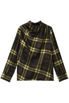 【アルアバイル/allureville】のLISAチェックPTブラウス ブラウン|ID: prp329100004752847 ipo3291000000034555501