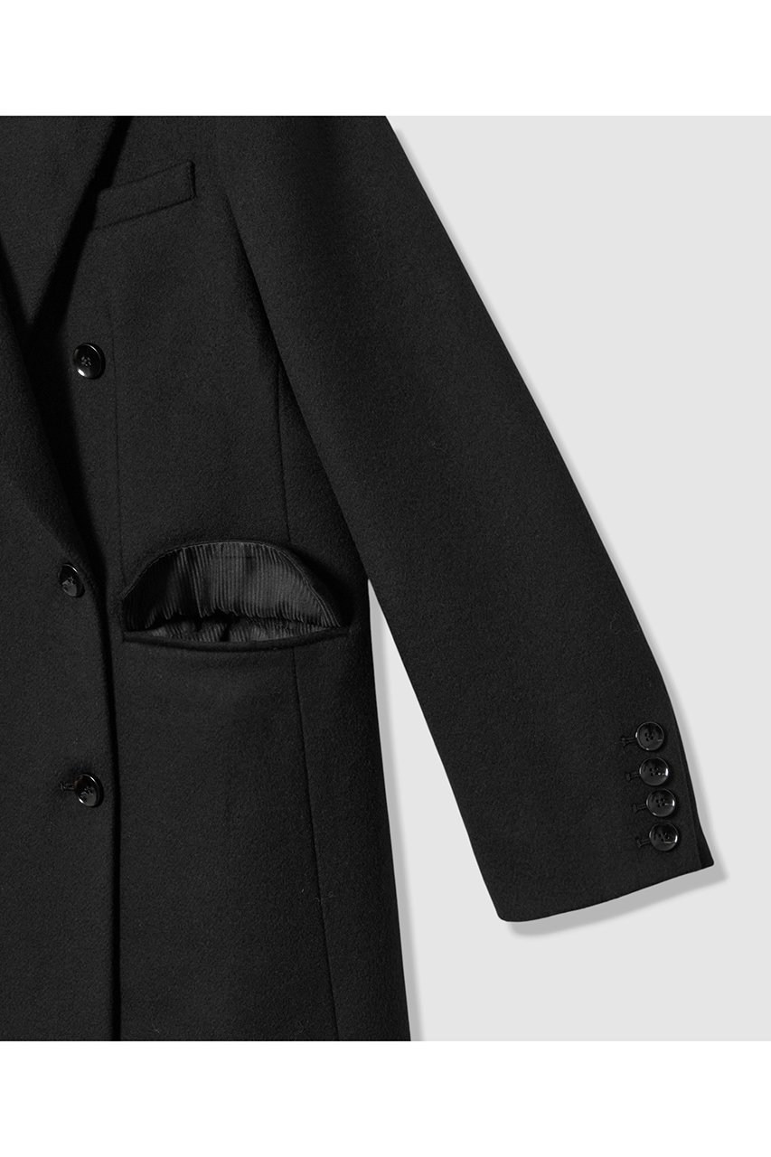 【アルアバイル/allureville】のカシミヤ混ロングチェスターコート 人気、トレンドファッション・服の通販 founy(ファニー) 　ファッション　Fashion　レディースファッション　Fashion for Women　アウター　Coat / Outerwear Collection　コート・ロングコート・ピーコート　Long Coats, Peacoats & More　チェスターコート・ロング丈アウター　Chester Coats / Chesterfield Long Coats　おすすめ　Recommended / Our Picks　なめらか　Smooth, Silky Texture　クール　Cool, Chic　ダウン　Down, Puffer　チェスターコート　Chester Coat, Long Coat　デニム　Denim, Jeans Material　フェミニン　Feminine, Girly　マニッシュ　Mannish, Boyish　ロング　Long, Long-Length　ワイド　Wide, Wide Fit　新作・新入荷　New Arrivals / New In　other-5|ID: prp329100004752853 ipo3291000000034376096