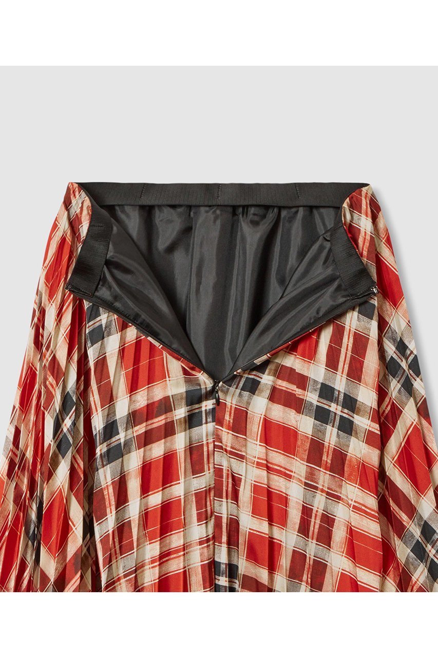 【アルアバイル/allureville】のLISAチェックプリントプリーツスカート 人気、トレンドファッション・服の通販 founy(ファニー)  ファッション Fashion レディースファッション Fashion for Women スカート Skirts プリーツスカート / 上品フェミニンスタイル Pleated Skirts ロングスカート Long Skirts / Maxi & Midi Skirts イタリア Italy チェック Check, Plaid, Tartan プリーツ Pleats, Pleated ロング Long, Long-Length エレガント 上品 Elegant 新作・新入荷 New Arrivals / New In other-5|ID: prp329100004752855 ipo3291000000034376110