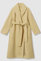 【アルアバイル/allureville】のカシミヤ混リバーショールコート イエロー|ID: prp329100004752859 ipo3291000000034376129