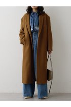 【ウィムガゼット/Whim Gazette】のウールパイルロングチェスターコート キャメル|ID:prp329100004752863