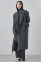 【ウィムガゼット/Whim Gazette】のウールパイルロングチェスターコート 人気、トレンドファッション・服の通販 founy(ファニー) ファッション Fashion レディースファッション Fashion for Women アウター Coat / Outerwear Collection コート・ロングコート・ピーコート Long Coats, Peacoats & More チェスターコート・ロング丈アウター Chester Coats / Chesterfield Long Coats クラシック Classic, Timeless Style スタイリッシュ Stylish, Fashionable チェスターコート Chester Coat, Long Coat バランス Balance, Style Balance ロング Long, Long-Length |ID:prp329100004752863