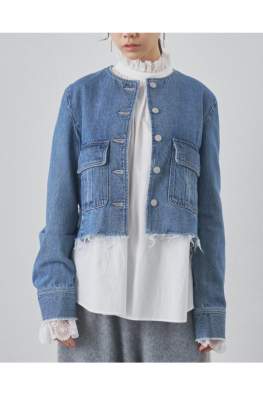 【ウィムガゼット/Whim Gazette】のデニムクルージャケット 人気、トレンドファッション・服の通販 founy(ファニー)  ファッション Fashion レディースファッション Fashion for Women アウター Coat / Outerwear Collection レディースジャケット・軽アウター Jackets おすすめ Recommended / Our Picks アンティーク Antique-Inspired コンパクト Compact, Small Size ジャケット Jacket, Outerwear セットアップ Set-Up, Coordinated Outfit デニム Denim, Jeans Material フリンジ Fringe, Tassel ワイド Wide, Wide Fit ヴィンテージ Vintage Style エレガント 上品 Elegant 新作・新入荷 New Arrivals / New In  other-1|ID: prp329100004752865 ipo3291000000034376171
