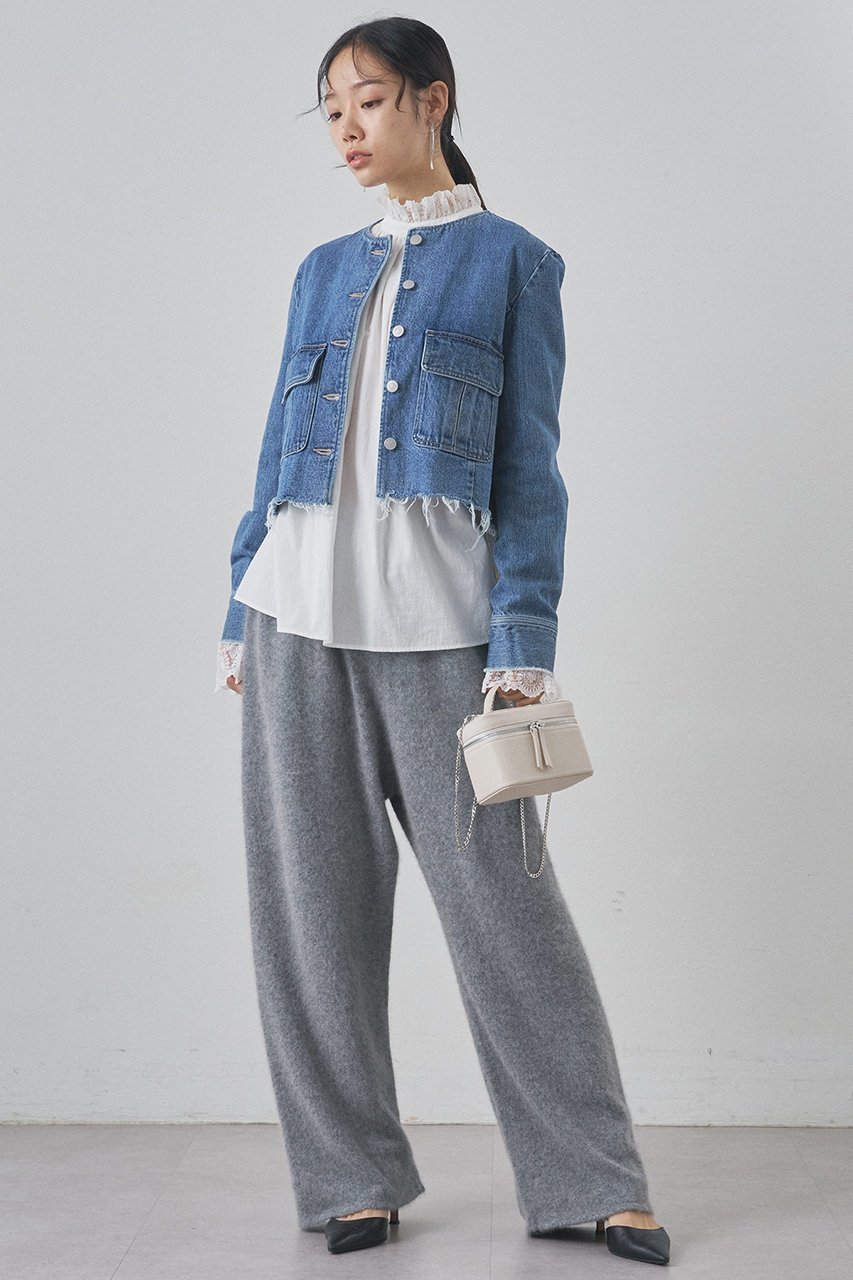 【ウィムガゼット/Whim Gazette】のデニムクルージャケット 人気、トレンドファッション・服の通販 founy(ファニー)  ファッション Fashion レディースファッション Fashion for Women アウター Coat / Outerwear Collection レディースジャケット・軽アウター Jackets おすすめ Recommended / Our Picks アンティーク Antique-Inspired コンパクト Compact, Small Size ジャケット Jacket, Outerwear セットアップ Set-Up, Coordinated Outfit デニム Denim, Jeans Material フリンジ Fringe, Tassel ワイド Wide, Wide Fit ヴィンテージ Vintage Style エレガント 上品 Elegant 新作・新入荷 New Arrivals / New In other-4|ID: prp329100004752865 ipo3291000000034376177