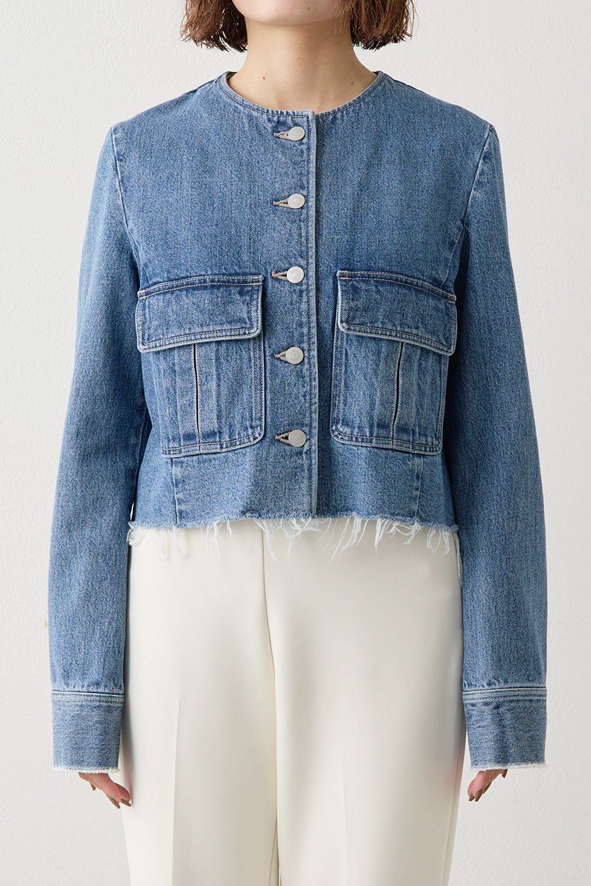 【ウィムガゼット/Whim Gazette】のデニムクルージャケット 人気、トレンドファッション・服の通販 founy(ファニー)  ファッション Fashion レディースファッション Fashion for Women アウター Coat / Outerwear Collection レディースジャケット・軽アウター Jackets おすすめ Recommended / Our Picks アンティーク Antique-Inspired コンパクト Compact, Small Size ジャケット Jacket, Outerwear セットアップ Set-Up, Coordinated Outfit デニム Denim, Jeans Material フリンジ Fringe, Tassel ワイド Wide, Wide Fit ヴィンテージ Vintage Style エレガント 上品 Elegant 新作・新入荷 New Arrivals / New In other-6|ID: prp329100004752865 ipo3291000000034376181