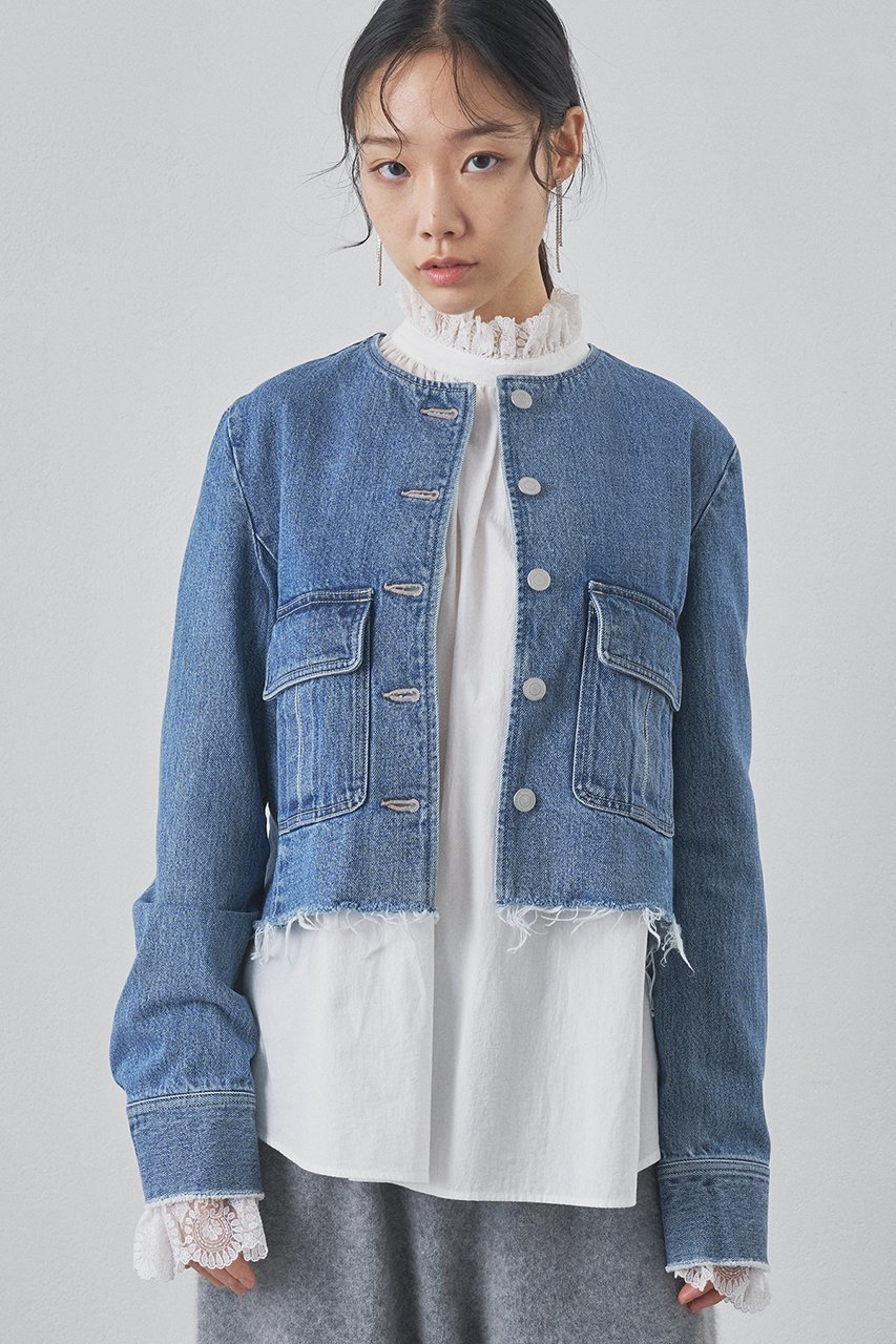 【ウィムガゼット/Whim Gazette】のデニムクルージャケット 人気、トレンドファッション・服の通販 founy(ファニー) 　ファッション　Fashion　レディースファッション　Fashion for Women　アウター　Coat / Outerwear Collection　レディースジャケット・軽アウター　Jackets　おすすめ　Recommended / Our Picks　アンティーク　Antique-Inspired　コンパクト　Compact, Small Size　ジャケット　Jacket, Outerwear　セットアップ　Set-Up, Coordinated Outfit　デニム　Denim, Jeans Material　フリンジ　Fringe, Tassel　ワイド　Wide, Wide Fit　ヴィンテージ　Vintage Style　エレガント 上品　Elegant　 other-1|ID: prp329100004752865 ipo3291000000035385897